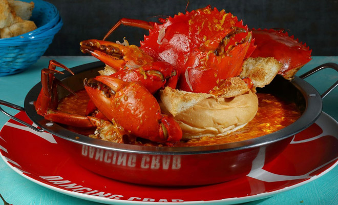 dancing-crab menu price in singapore